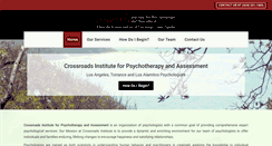 Desktop Screenshot of crossroads-psych.com